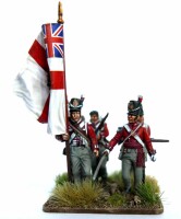 Waterloo British Infantry Centre Companies 28mm 4