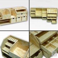 Kleine Tisch Werkbank (Benchtop Organizer, Workbench) 4