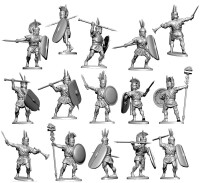 Ancient Unarmoured Samnites 28mm 3