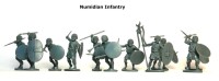 Numidian Infantry 28mm 2