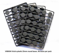 Victrix Plastic Bases 25mm Round gallery