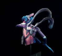 Neko Galaxy Blade ZERO Bust 1:10 3