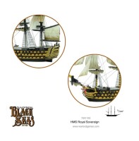 Black Seas HMS Royal Sovereign (1770 - 1830) 4