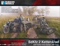 Sd.Kfz. 2 Kettenkrad with Trailer if.8 & gallery