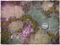Deep Cut Studio Wargames Terrain Mat Combined Army 4x4 Infin