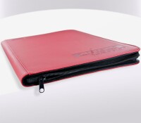 9-Pocket Zipfolio XenoSkin Red 3