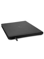 12-Pocket QuadRow Zipfolio Xenoskin Black 3