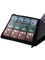 12-Pocket QuadRow Zipfolio Xenoskin Black 4