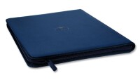12-Pocket QuadRow Zipfolio Xenoskin Dark Blue 3