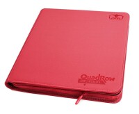12-Pocket QuadRow Zipfolio Xenoskin Red gallery