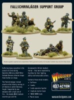 German Fallschirmjäger Support Group 28mm 2