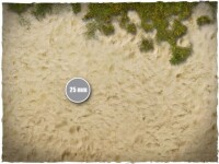 Deep Cut Studio Wargames Terrain Mat Beach 4x4 5