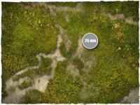 Deep Cut Studio Wargames Terrain Mat Beach 4x6 4