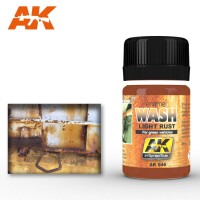 AK Interactive Light Rust Wash 35ml gallery