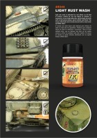 AK Interactive Light Rust Wash 35ml 3