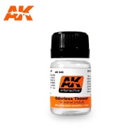 AK Interactive Odorless Thinner 35ml gallery