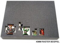Full-Size Raster Schaumstoff 40 mm SK 2