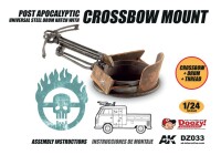Doozy Modelworks Post Apocalyptic Steel Drum Hatch with Cros