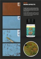 AK Interactive Worn Effects Acrylic Fluid 35ml 3
