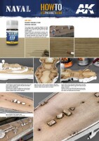 AK Interactive Dark Wash for Wood Deck 35ml 2