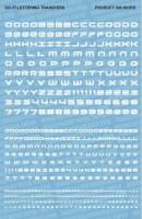White Sci-Fi Lettering 002 Decals gallery