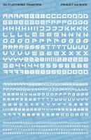 White Sci-Fi Lettering 003 Decals gallery