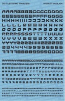 Black Sci-Fi Lettering 003 Decals gallery