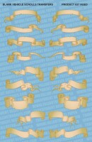 Sepia Blank Vehicle Scrolls Decals gallery