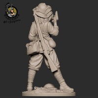 Gina the Bersagliere 54mm 3
