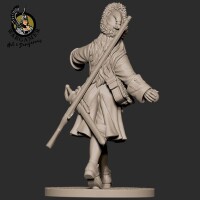 Natasha the Russian Grenadier 54mm 3
