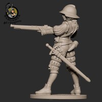 Francesca the Conquistador 54mm 3
