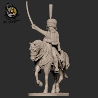 Victoria the French Hussar 54mm 3