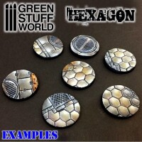 Strukturwalze Hexagons 3