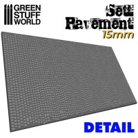 Strukturwalze Sett Pavement 15mm 3