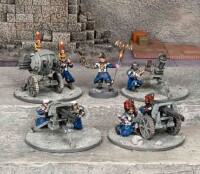 Death Fields Les Grognards Command and Heavy Support 28mm 3