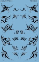 Black Evil Elven Tribal 4 Decals gallery