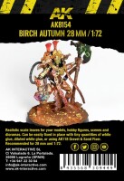 AK Interactive Birch Autumn Leaves 28mm 1:72 2