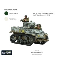 M5 Stuart Light Tank Platoon 28mm 4