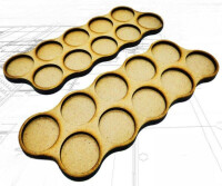 MDF Movement Trays 32mm x10 Skirmish gallery
