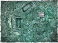 Deep Cut Studio Wargames Terrain Mat Burial Grounds 4x4 3