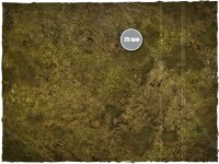 Deep Cut Studio Wargames Terrain Mat Muddy Field 44x60 inche