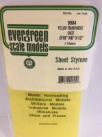 Evergreen 9904 Plasticcart Sheet Yellow  gallery