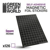 Magnetbases Eckig 20x20mm 126x selbstkle gallery
