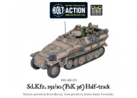 German Sd.Kfz 251/10 (Pak 36) Half-Track 28mm 2