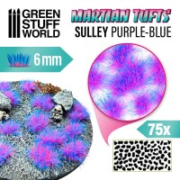 Martian Tufts Fluor Sully Purple Blue 6m gallery