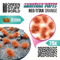 Martian Tufts Fluor Neo Titan Orange 6mm gallery