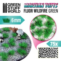 Martian Tufts Fluor Wildfire Green 6mm gallery