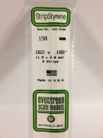 Evergreen 158 Plasticcart Strip 1,5x4,8x gallery