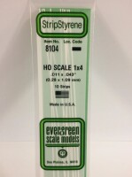 Evergreen 8104 Plasticcart HO Scale Stri gallery