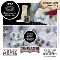 Army Painter Gamemaster Snow & Tundra Terrain Kit 3
